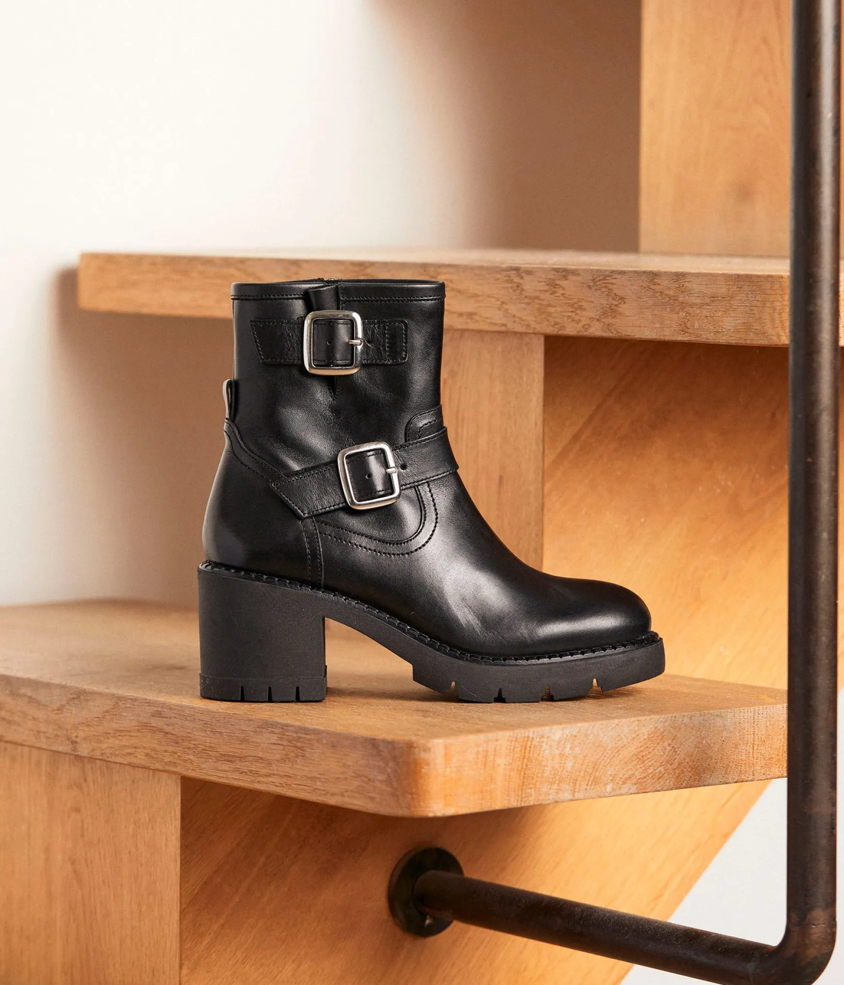 Femme Mellow Yellow Boots cuir Dores