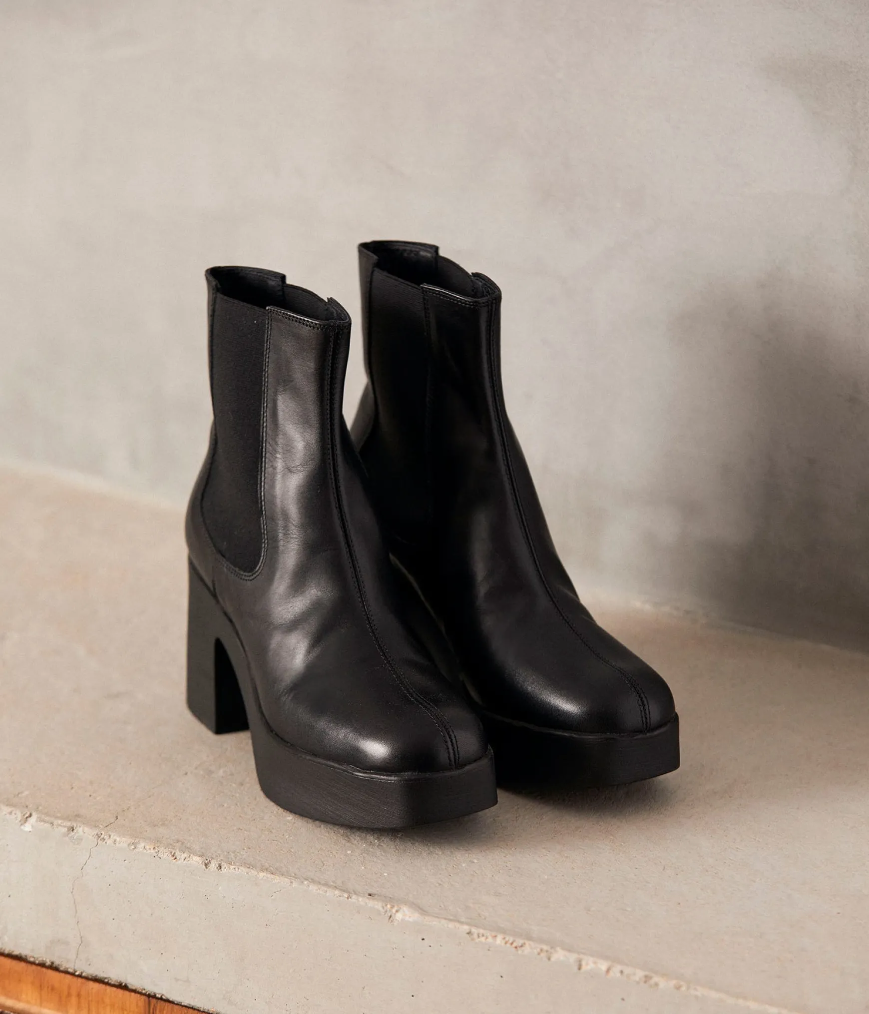Femme Mellow Yellow Boots es cuir Imae