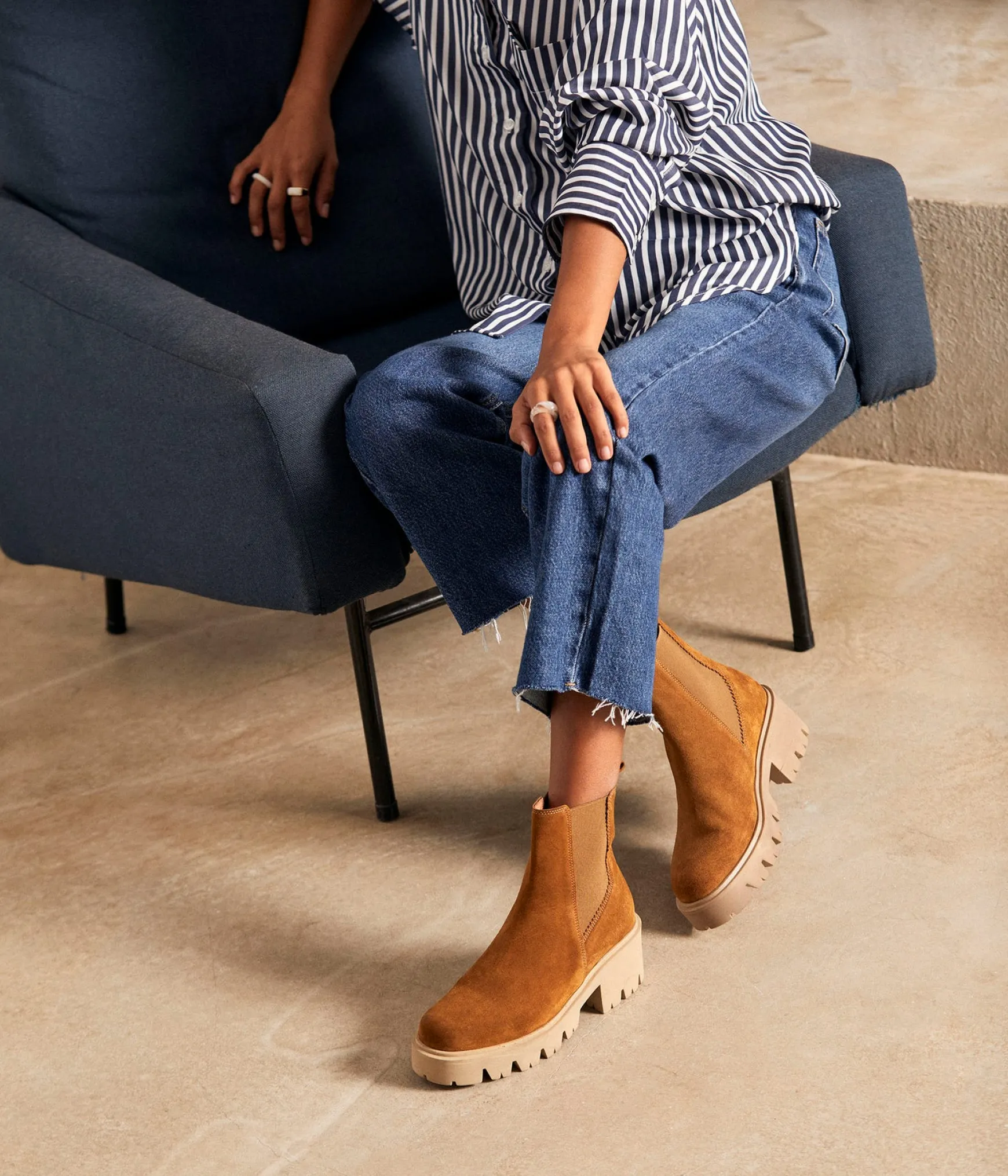 Femme Mellow Yellow Chelsea boots crantées Ada