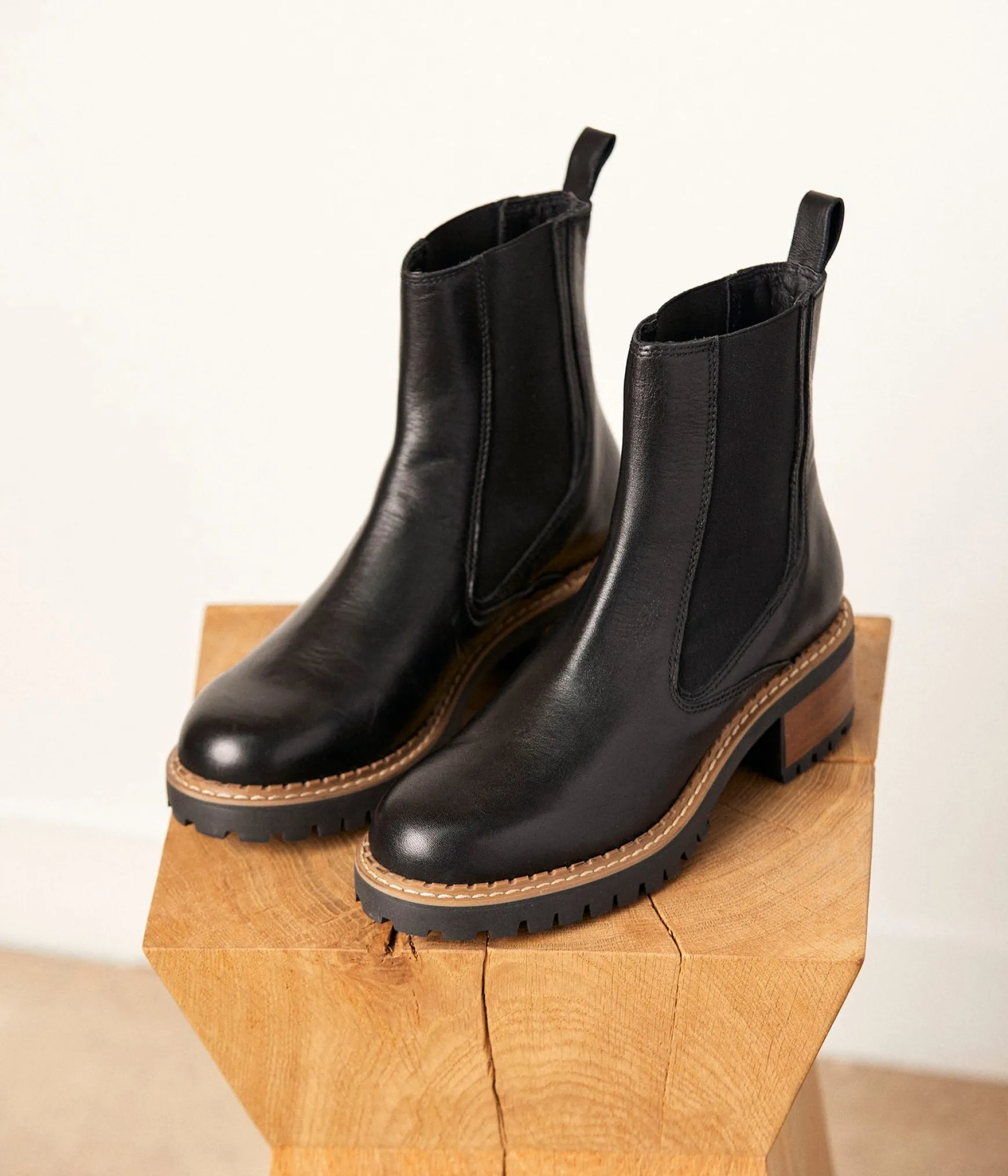 Femme Mellow Yellow Chelsea boots crantées Deva