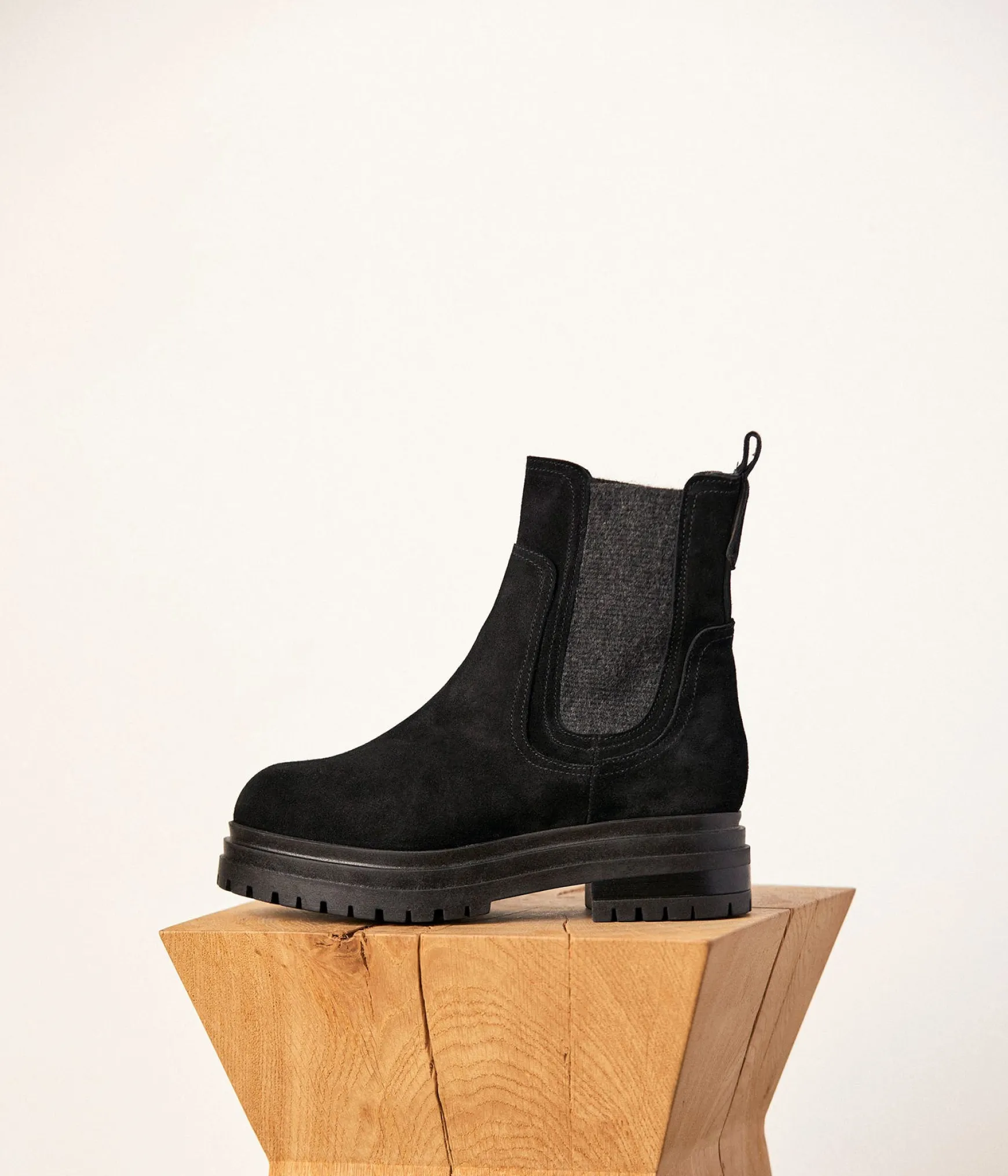Femme Mellow Yellow Chelsea boots noires Corane