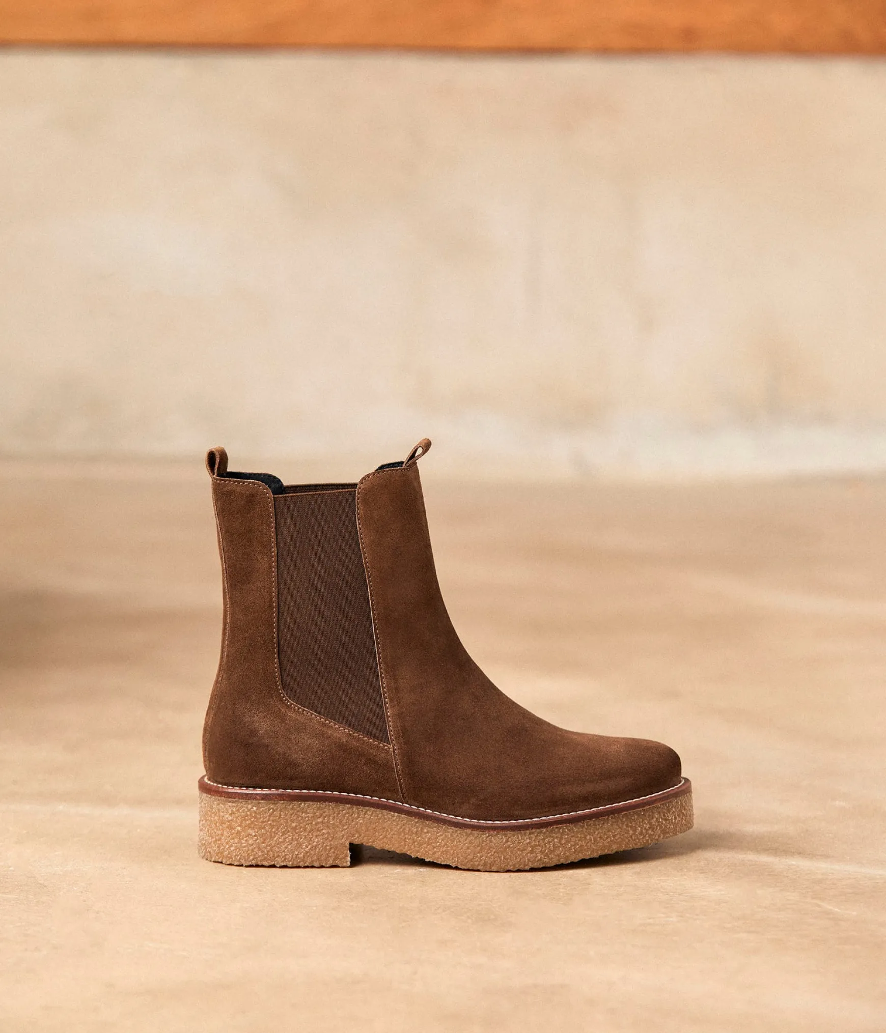 Femme Mellow Yellow Chelsea boots taupe Acacia