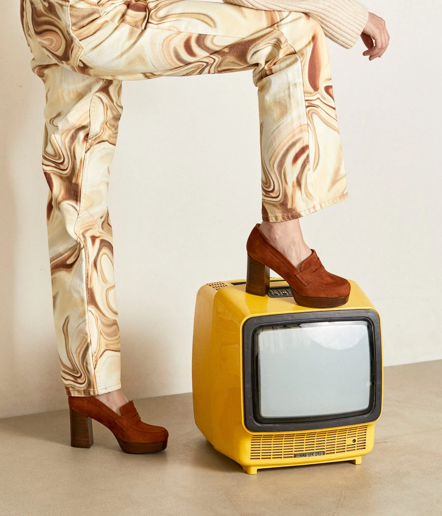 Femme Mellow Yellow Mocassins plateforme Polina