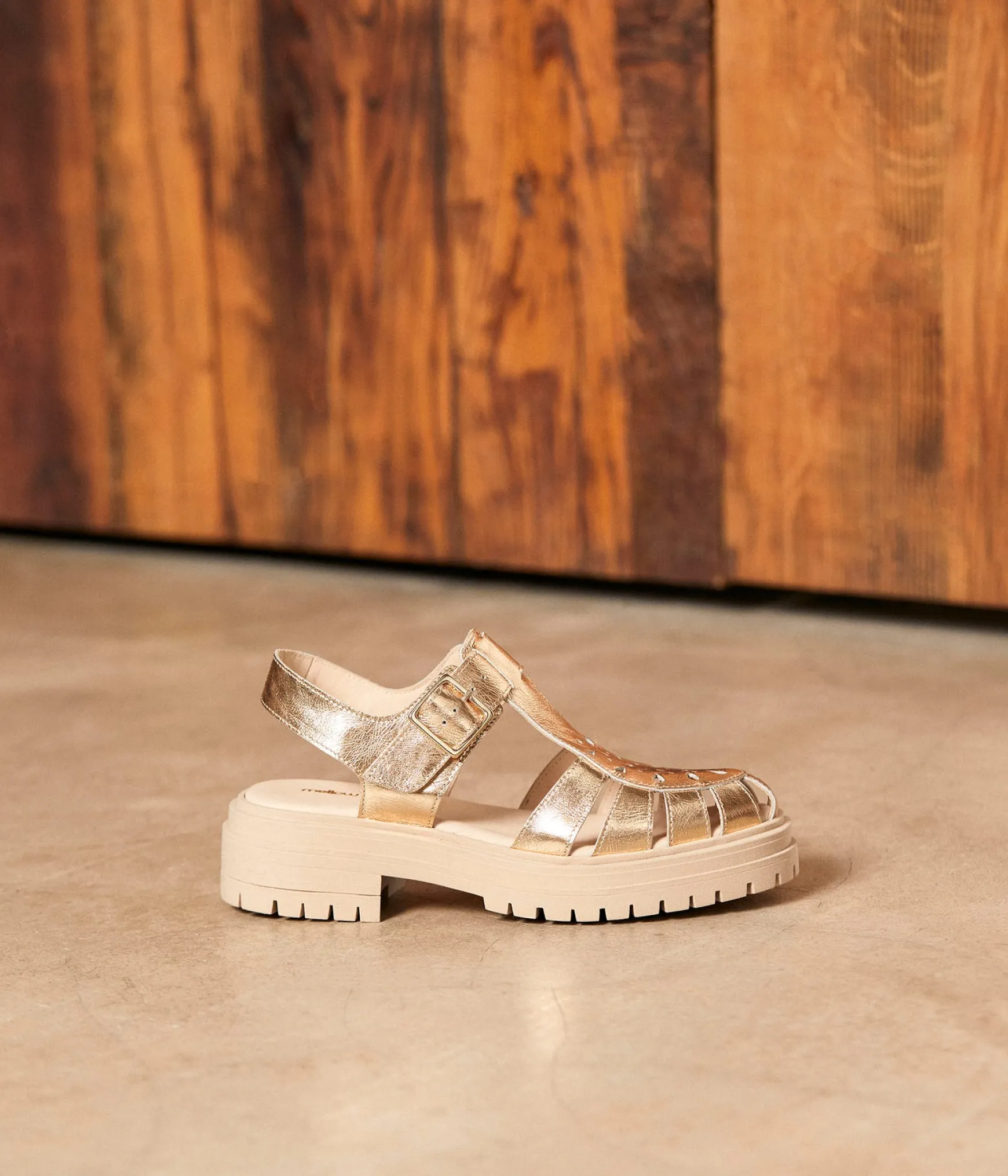 Femme Mellow Yellow Sandales brides dées Lison