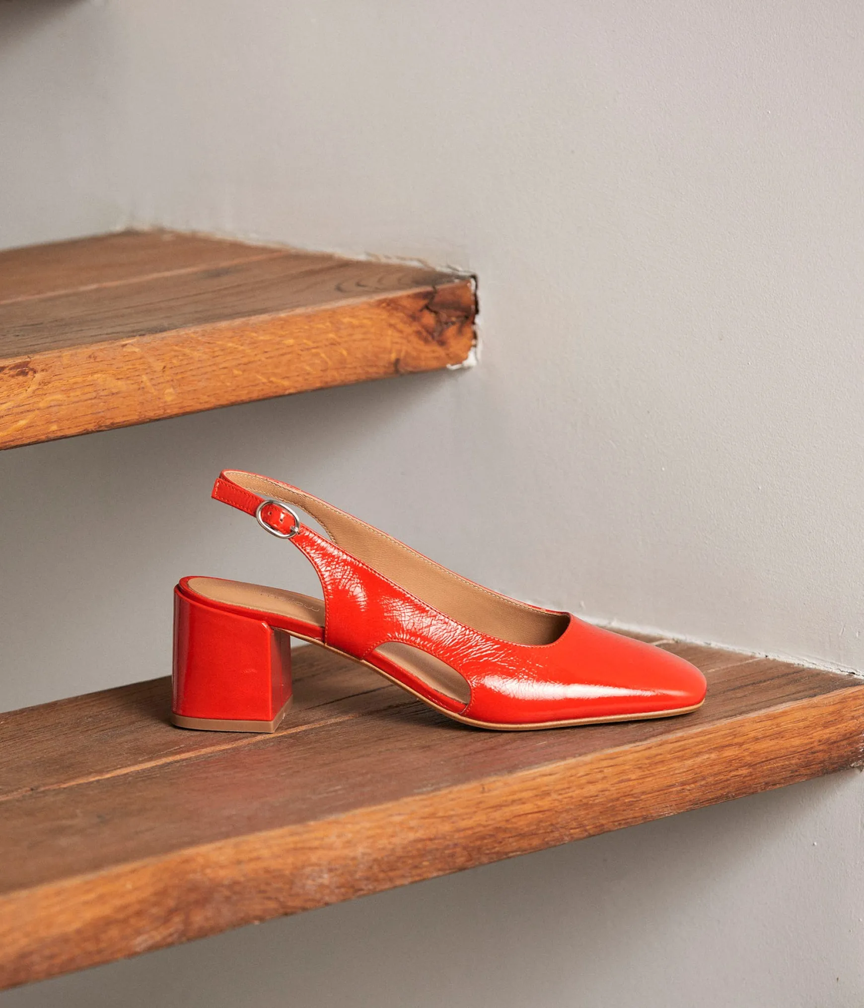 Femme Mellow Yellow Slingbacks orange Catalina